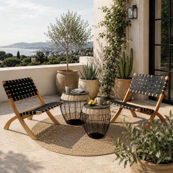Kare designová křesla Ipanema Folding Chair