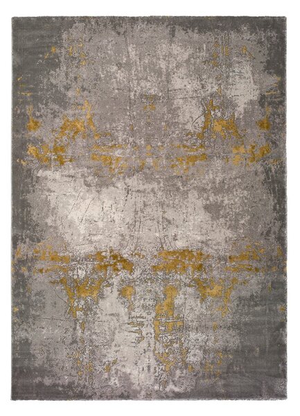 Šedý koberec Universal Mesina Mustard, 80 x 150 cm