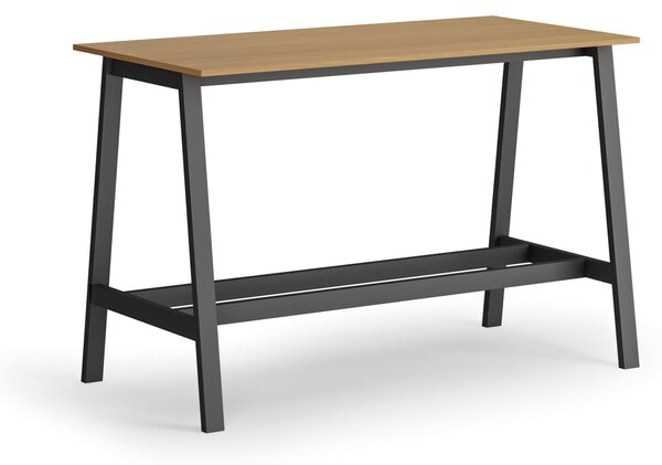 Vysoký barový stůl, 1600 x 800 mm, buk