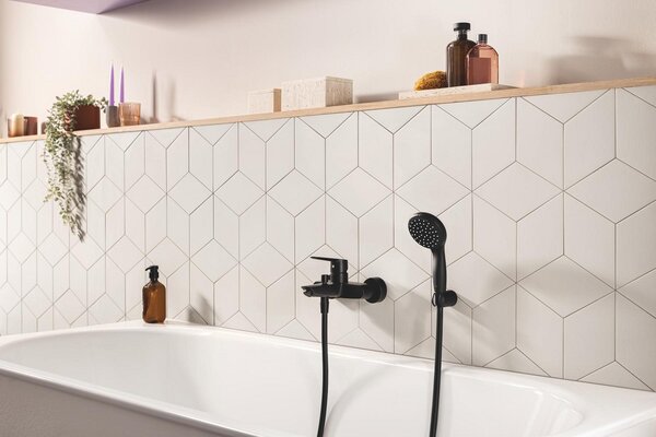 GROHE VitalioFlex Trend - Sprchová hadice 1500 mm, černá matná 287412432