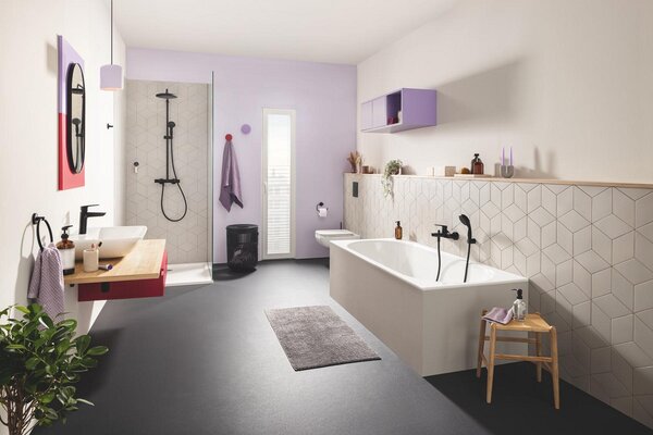 Grohe Start držák na toaletní papír černá 412002430