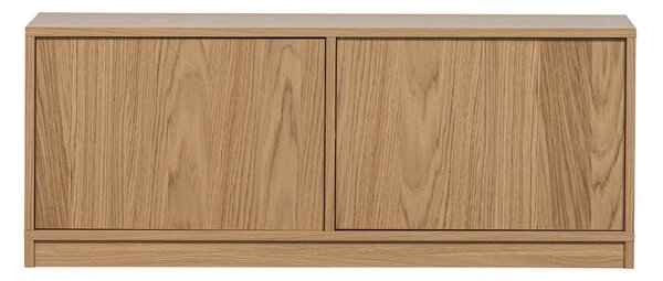 Modulární TV stolek v dekoru dubu v přírodní barvě 110x44 cm Modulair – vtwonen