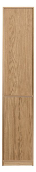 Modulární skříňka v dekoru dubu v přírodní barvě 40x199 cm Modulair – vtwonen