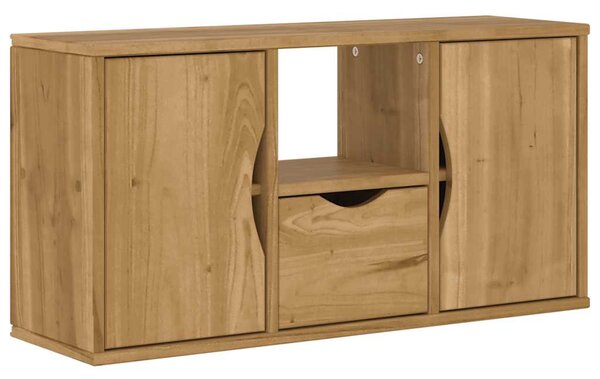 5 kusů TV skříněk s úložným prostorem "ODDA" Borovicový masiv 3365382