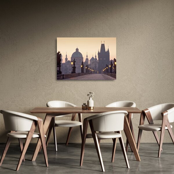 Skleněný obraz - Karlův most (70x50 cm)