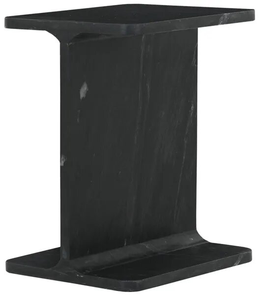 LivinHill Odkládací stolek Avola 30 cm černý mramor