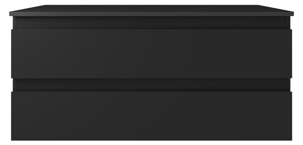 Oltens Vernal skříňka 100x45.6x47 cm pod umyvadlo závěsná černá 60002300