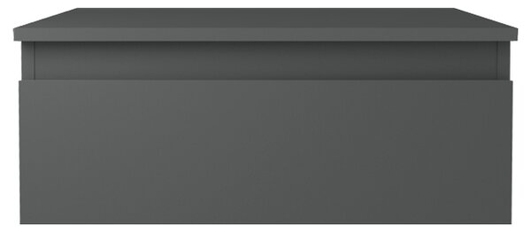 Oltens Vernal skříňka 60x45.6x23.6 cm pod umyvadlo závěsná grafitová 60009400