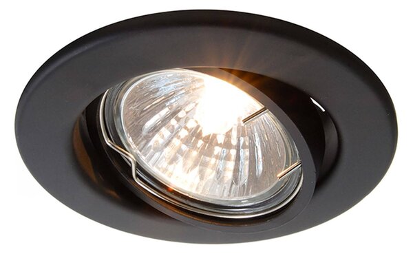 Výklopné podhledové svítidlo NV 68er, černá mat