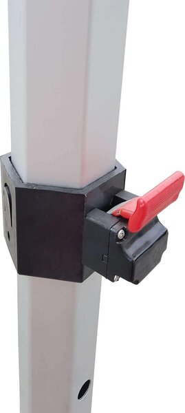 Profesionální skládací teleskopický hliníkový altán s PVC plachtou o rozměrech 3 x 4,5 m, model Cora2