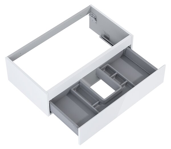 Oltens Vernal skříňka 80x45.6x23.6 cm pod umyvadlo závěsná bílá 60010000
