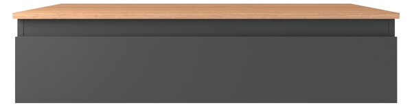 Oltens Vernal skříňka 100x45.6x23.6 cm pod umyvadlo závěsná grafitová 60011400