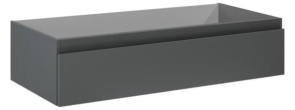 Oltens Vernal skříňka 100x45.6x23.6 cm pod umyvadlo závěsná grafitová 60011400