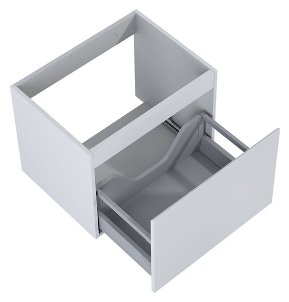 Oltens Vernal skříňka 60x45.6x47 cm pod umyvadlo závěsná šedá 60013700