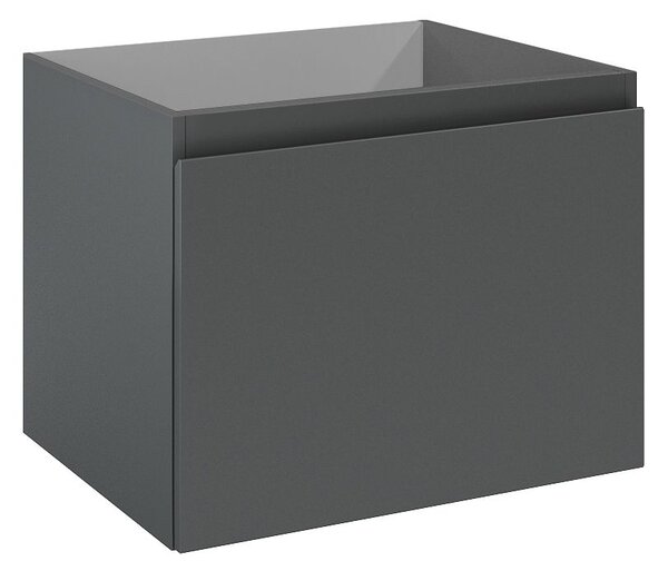 Oltens Vernal skříňka 60x45.6x47 cm pod umyvadlo závěsná grafitová 60013400