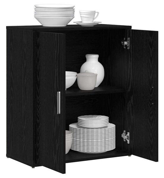Servírovací skříň 2 ks Černý dub 60 x 31 x 70 cm 3365552