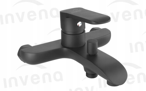 Invena Siros, vanová baterie, černá matná, BW-90-004-A