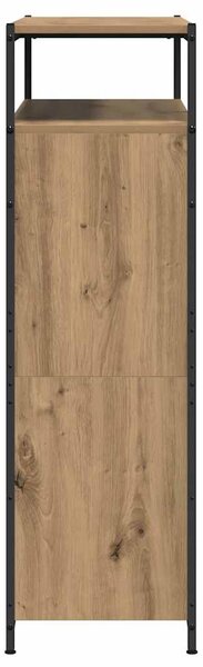 Skříň na obuv 100 x 34 x 112 cm Kompozitní dřevo Dub artisan 3365548