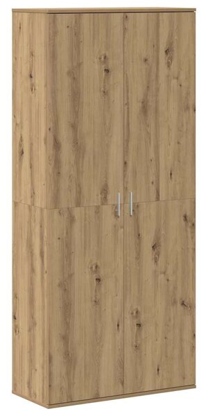 Vysoká skříň 80 x 35 x 180 cm Kompozitní dřevo dub artisan 3365562