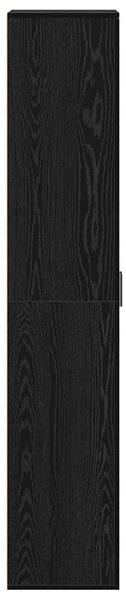 Highboard 60 x 35 x 180 cm Kompozitní dřevo Černý dub 3365569