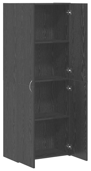 Kancelářská skříň Černý dub 60 x 32 x 152,5 cm Kompozitní dřevo 3365560