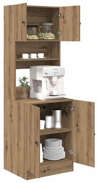 Kuchyňský bufet Artisanový dub 60 x 50 x 180 cm 3365556