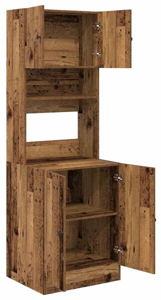 Kuchyňský bufet Staré dřevo 60 x 50 x 180 cm 3365555