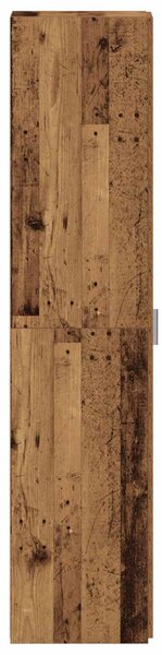 Vysoký bufet Staré dřevo 30 x 42,5 x 185 cm 3365576