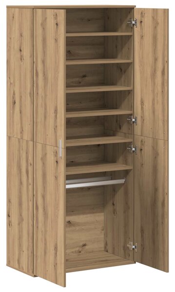 Vysoký bufet 80 x 39 x 178 cm Kompozitní dřevo Dub artisan 3365571