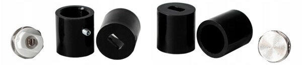 Regnis Etna, topné těleso 450x580mm, 265W, černá matná, ETNA580/450/D400/BLACK