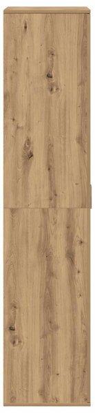 Vysoký bufet 80 x 39 x 178 cm Kompozitní dřevo Dub artisan 3365571