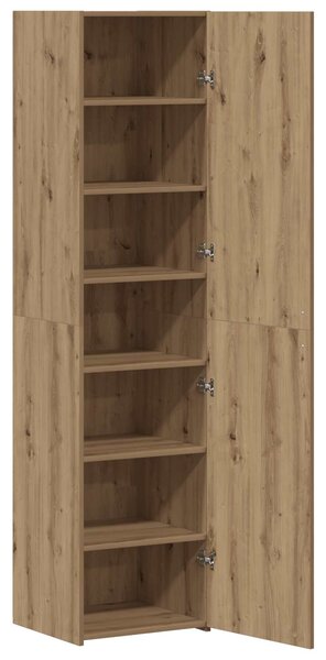Vysoký bufet Artisanový dub 45 x 42,5 x 185 cm 3365583