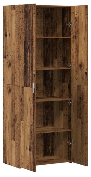 Vysoký bufet Staré dřevo 70 x 42,5 x 185 cm 3365588