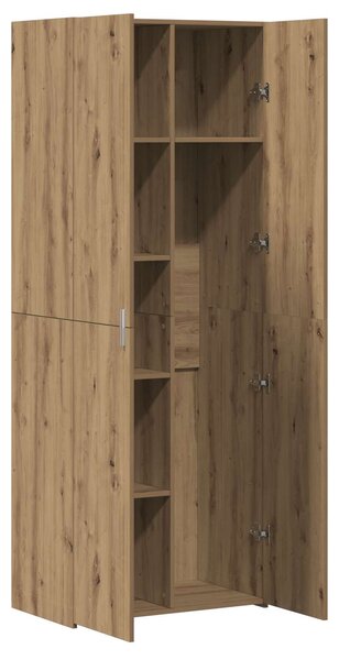 Vysoký bufet Artisanový dub 70 x 42,5 x 185 cm 3365592