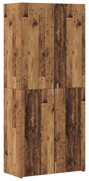 Vysoký bufet Staré dřevo 80 x 42 x 185 cm 3365594