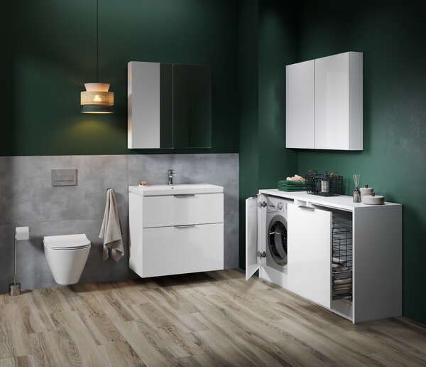 Cersanit City umyvadla se skříňkou 60 cm bílá S801-422