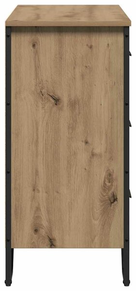 Příborník 6-Zásuvka Artisanový dub 91 x 35,5 x 74,5 cm 3365604