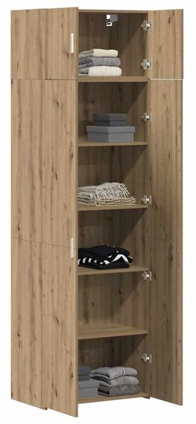 Úložná skříňka 2 ks Artisanový dub 70 x 42,5 x 225 cm 3365636