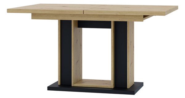 Jídelní stůl Farug (artisan + černá) (pro 6 až 8 osob). 1055168