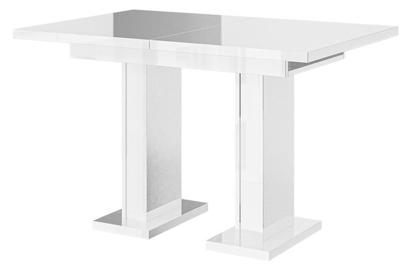 Jídelní stůl Gilnar (lesk bílý) (pro 4 až 6 osob). 1055171
