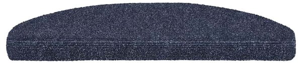 Schodové rohože samolepicí 30 ks 65 x 21 x 4 cm modré, půlkulaté, velké 3365660