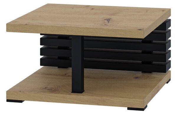 Konferenční stolek Kyram 2 (artisan + černá). 1055180