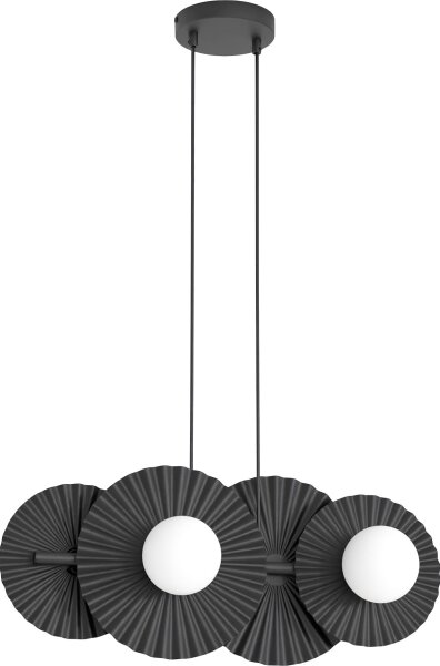 Lustr na lanku UMBRA 4xG9/8W/230V černá
