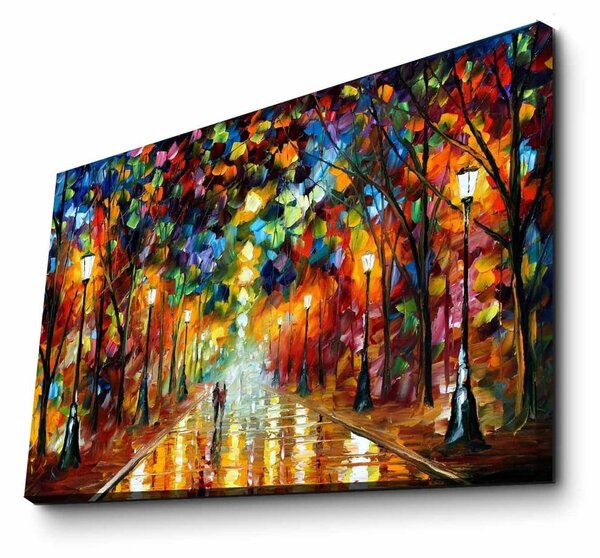 Nástěnná reprodukce na plátně Leonid Afremov, 70 x 45 cm