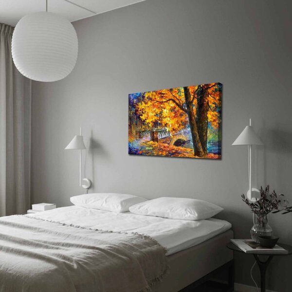 Nástěnná reprodukce na plátně Leonid Afremov, 100 x 70 cm