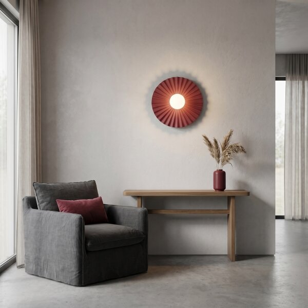 Nástěnné svítidlo UMBRA 1xG9/8W/230V červená