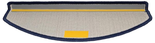 Samolepicí schodové rohože 30 ks 65 x 24 x 4 cm Non-Slip Modrá 3365756
