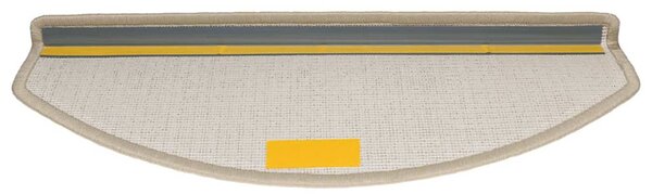 Samolepicí schodové rohože 20 ks 65 x 24 x 4 cm Taupe 3365795