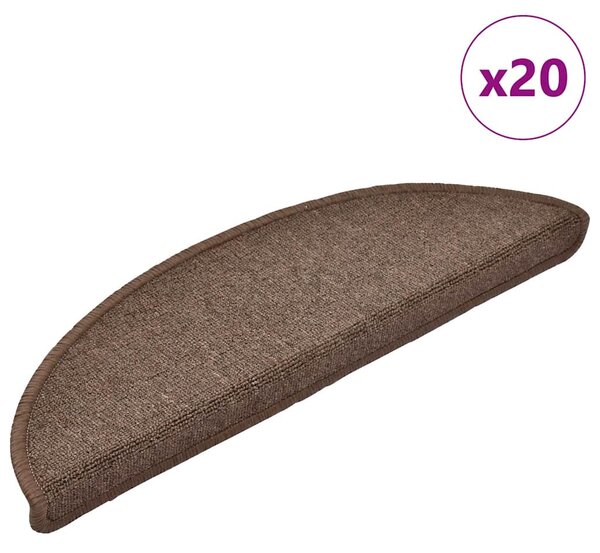 Samolepicí schodové rohože 20 ks 56 x 17 x 3 cm Non-Slip 3365785
