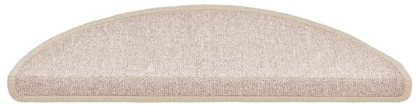 Samolepicí schodové rohože 20 ks 56 x 17 x 3 cm Non-Slip Taupe 3365787